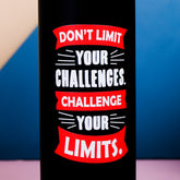Challenge Your Limits Quoted Sipper